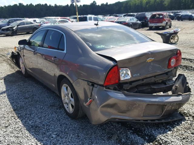 1G1ZA5E11BF268809 - 2011 CHEVROLET MALIBU LS Qəhvəyi foto 3