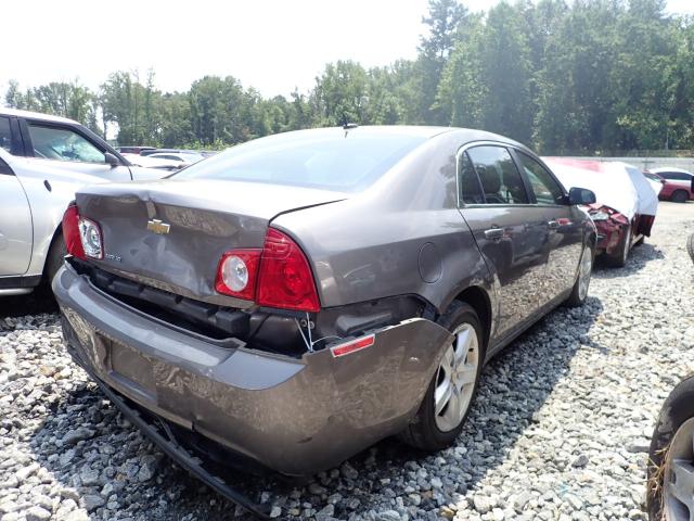 1G1ZA5E11BF268809 - 2011 CHEVROLET MALIBU LS Qəhvəyi foto 4