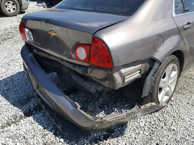1G1ZA5E11BF268809 - 2011 CHEVROLET MALIBU LS Qəhvəyi foto 9