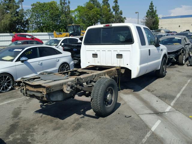 1FDSX34LX2ED71338 - 2002 FORD F350 SRW S WHITE photo 4