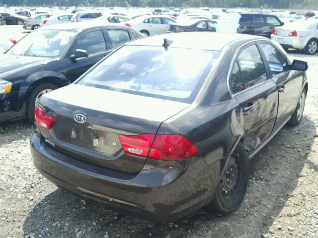 KNAGG4A89A5385694 - 2010 KIA OPTIMA LX BROWN photo 4