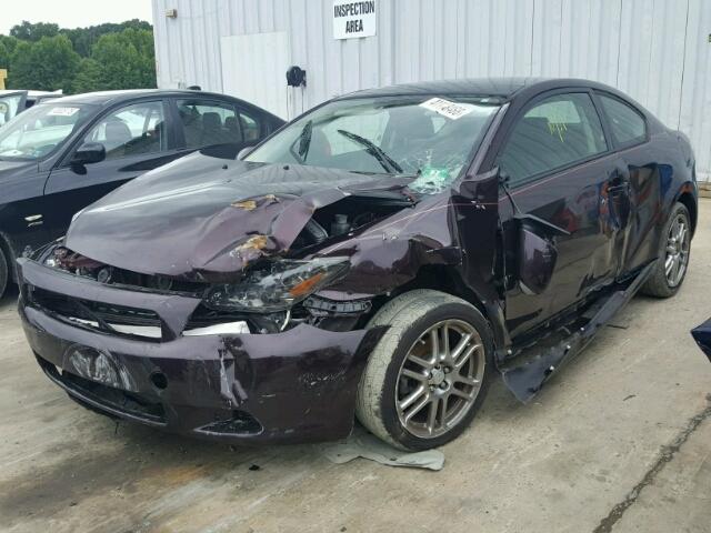 JTKDE167880255447 - 2008 TOYOTA SCION TC 勃艮第红 照片 2