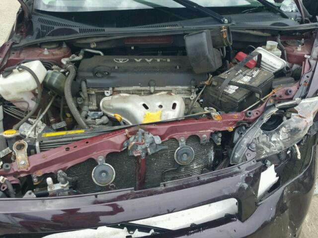 JTKDE167880255447 - 2008 TOYOTA SCION TC 勃艮第红 照片 7