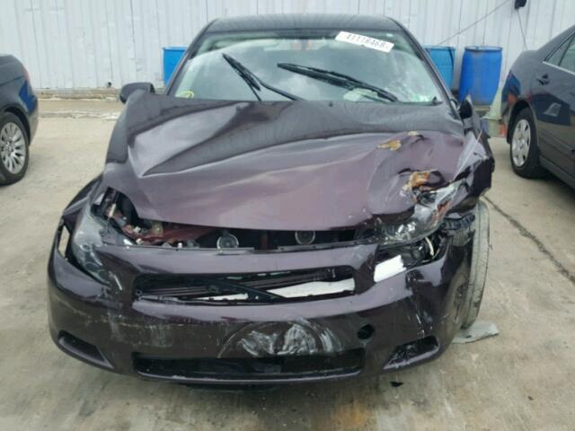 JTKDE167880255447 - 2008 TOYOTA SCION TC 勃艮第红 照片 9