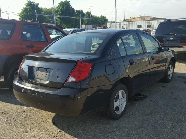 1G8AG52F03Z153213 - 2003 SATURN ION LEVEL BLACK photo 4