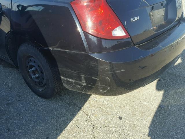 1G8AG52F03Z153213 - 2003 SATURN ION LEVEL BLACK photo 9