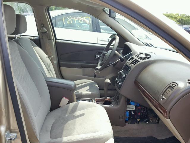 1G1ZS57F67F285294 - 2007 CHEVROLET MALIBU LS BEIGE photo 5
