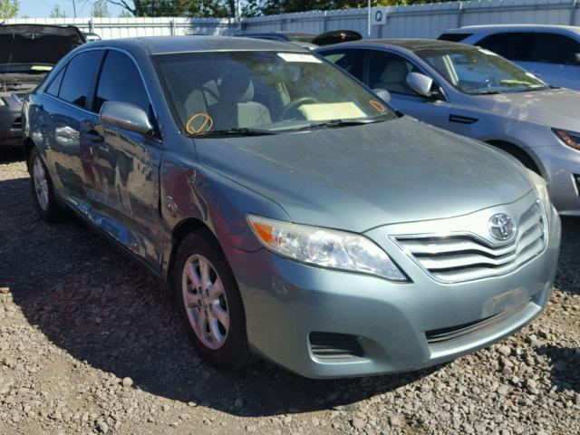 4T1BF3EK4BU622725 - 2011 TOYOTA CAMRY BASE GREEN photo 1