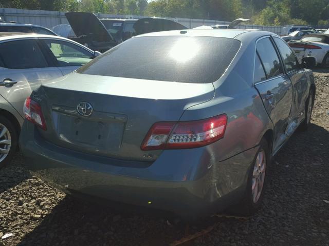 4T1BF3EK4BU622725 - 2011 TOYOTA CAMRY BASE GREEN photo 4