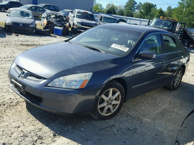 1HGCM66553A031901 - 2003 HONDA ACCORD EX BLUE photo 2