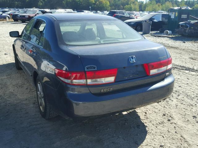 1HGCM66553A031901 - 2003 HONDA ACCORD EX BLUE photo 3