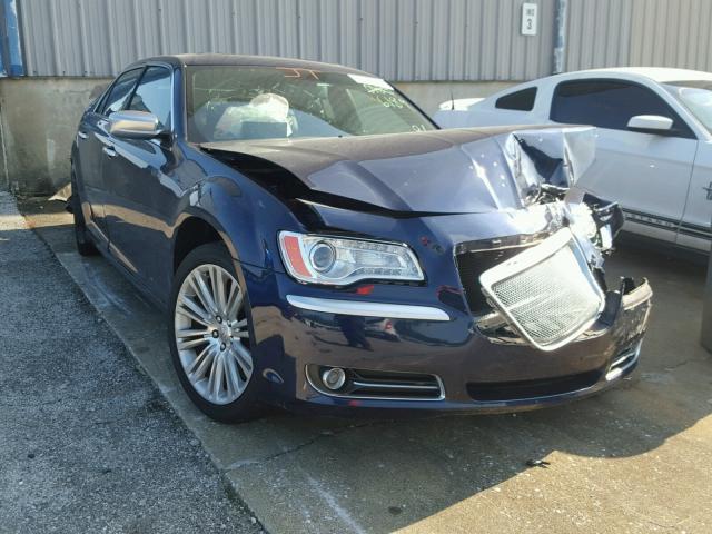 2C3CCADGXEH206189 - 2014 CHRYSLER 300C VARVA BLUE photo 1