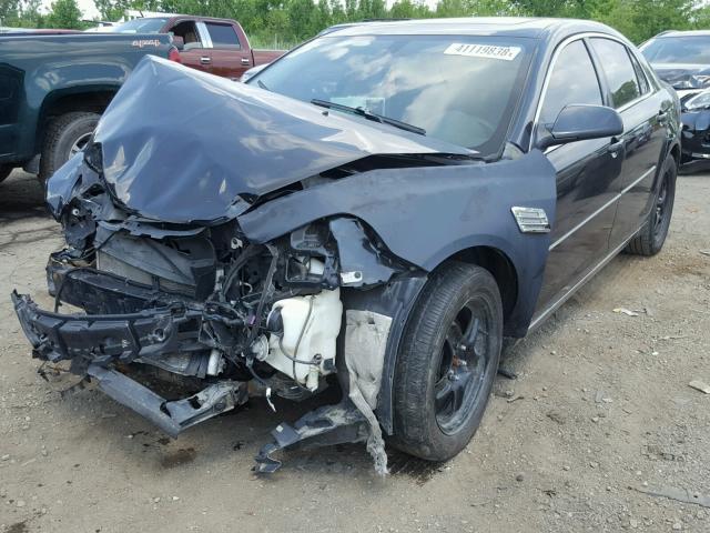 1G1ZC5E06AF102804 - 2010 CHEVROLET MALIBU 1LT შავი ფოტო 2