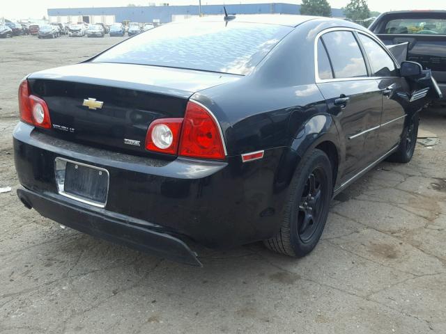 1G1ZC5E06AF102804 - 2010 CHEVROLET MALIBU 1LT შავი ფოტო 4