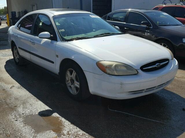 1FAFP56S9YA284817 - 2000 FORD TAURUS SEL WHITE photo 1