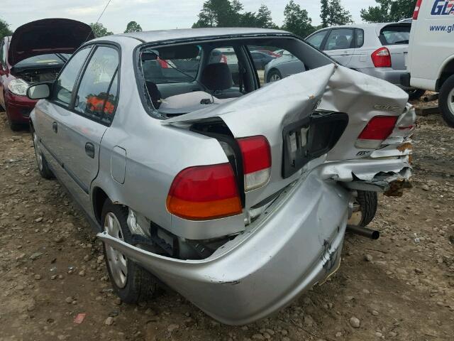 2HGEJ6522VH588102 - 1997 HONDA CIVIC DX SILVER photo 9