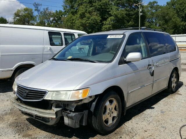 2HKRL18611H502596 - 2001 HONDA ODYSSEY EX SILVER photo 2