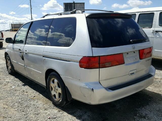 2HKRL18611H502596 - 2001 HONDA ODYSSEY EX SILVER photo 3