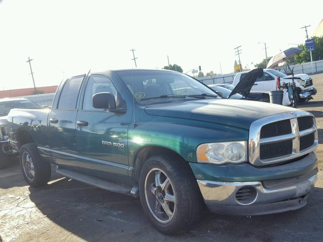 1D7HA18N94J101047 - 2004 DODGE RAM 1500 S GREEN photo 1