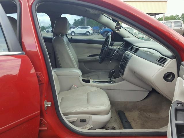 2G1WD58C789102092 - 2008 CHEVROLET IMPALA SUP წითელი ფოტო 5