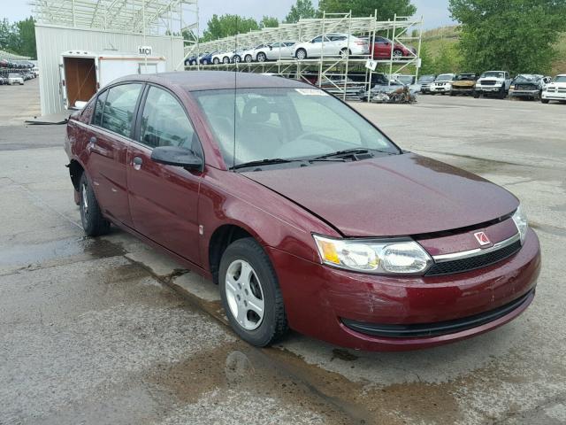1G8AG52F83Z180756 - 2003 SATURN ION LEVEL RED photo 1