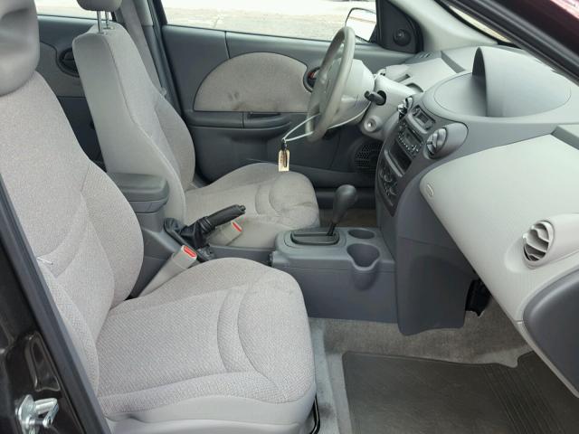 1G8AG52F83Z180756 - 2003 SATURN ION LEVEL RED photo 5