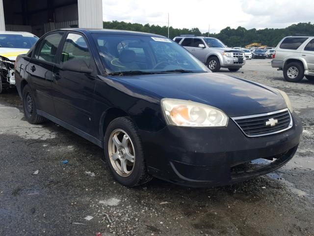 1G1ZS58F77F306099 - 2007 CHEVROLET MALIBU LS შავი ფოტო 1