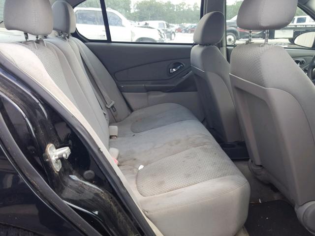 1G1ZS58F77F306099 - 2007 CHEVROLET MALIBU LS შავი ფოტო 6