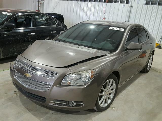 1G1ZE5E15BF281728 - 2011 CHEVROLET MALIBU LTZ ყავისფერი ფოტო 2