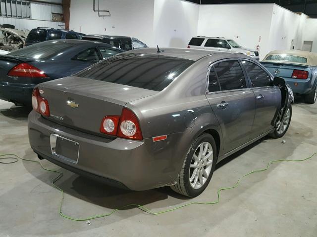 1G1ZE5E15BF281728 - 2011 CHEVROLET MALIBU LTZ ყავისფერი ფოტო 4