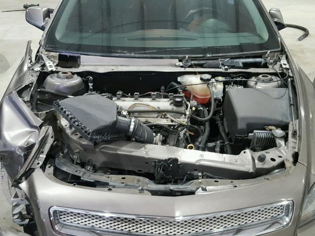 1G1ZE5E15BF281728 - 2011 CHEVROLET MALIBU LTZ ყავისფერი ფოტო 7