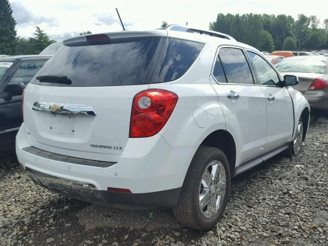 2GNFLHEK1F6166741 - 2015 CHEVROLET EQUINOX LT WHITE photo 4