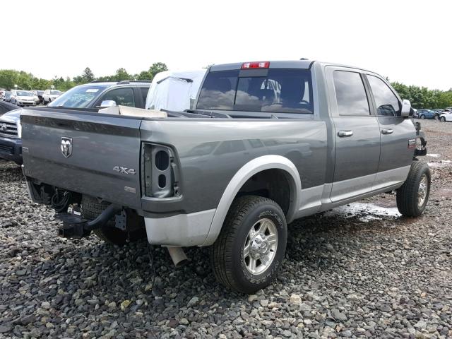 3C6UD5FLXCG287245 - 2012 DODGE RAM 2500 L GRAY photo 4