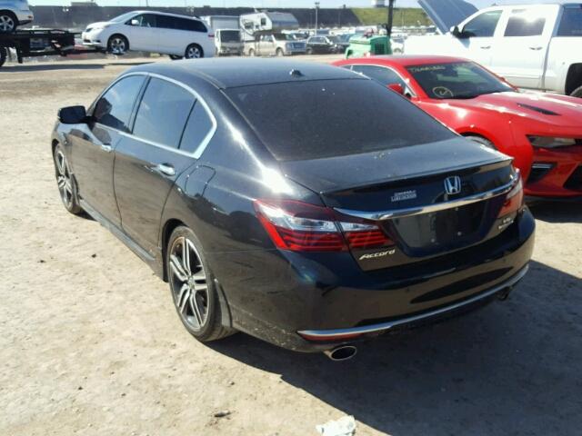 1HGCR3F94GA010577 - 2016 HONDA ACCORD TOU BLACK photo 3