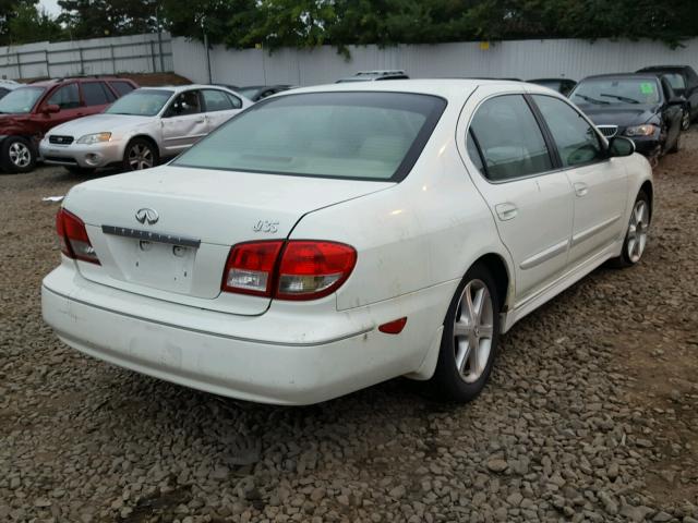 JNKDA31A84T205107 - 2004 INFINITI I35 WHITE photo 4