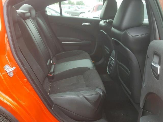 2C3CDXJG7JH130543 - 2018 DODGE CHARGER GT ORANGE photo 6