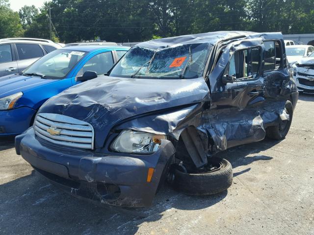 3GNCA13B69S537840 - 2009 CHEVROLET HHR LS BLUE photo 2