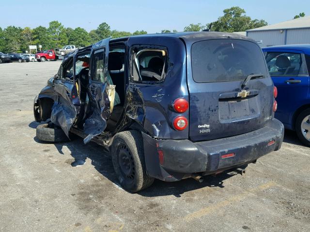3GNCA13B69S537840 - 2009 CHEVROLET HHR LS BLUE photo 3