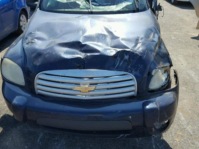 3GNCA13B69S537840 - 2009 CHEVROLET HHR LS BLUE photo 7