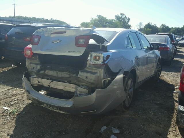 1G11H5SA8DU140613 - 2013 CHEVROLET MALIBU LTZ 银色 照片 4