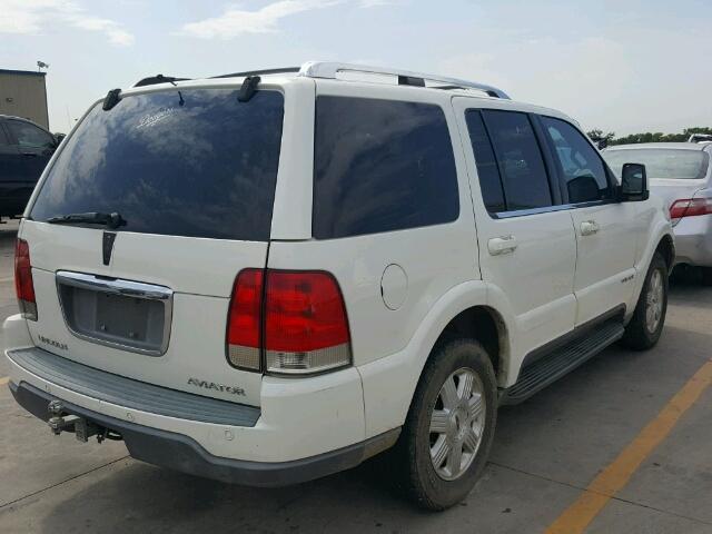 5LMEU68H65ZJ17200 - 2005 LINCOLN AVIATOR 白色 照片 4