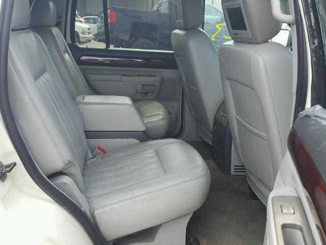 5LMEU68H65ZJ17200 - 2005 LINCOLN AVIATOR 白色 照片 6