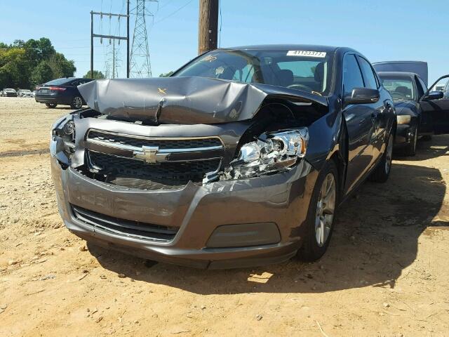 1G11C5SAXDF341948 - 2013 CHEVROLET MALIBU 1LT BLACK photo 2
