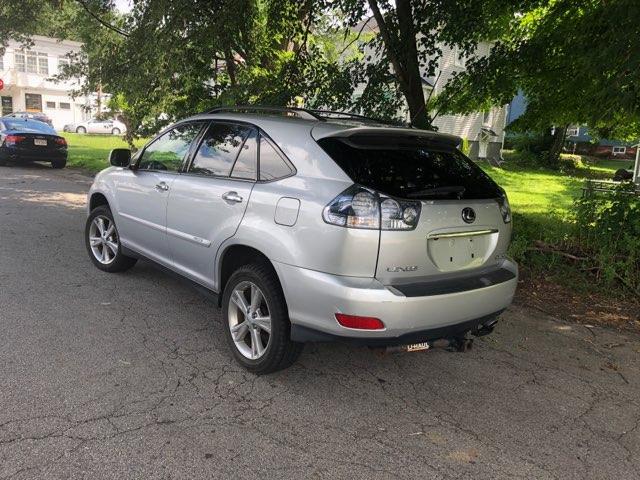 JTJHW31U382062347 - 2008 LEXUS RX 400H SILVER photo 10