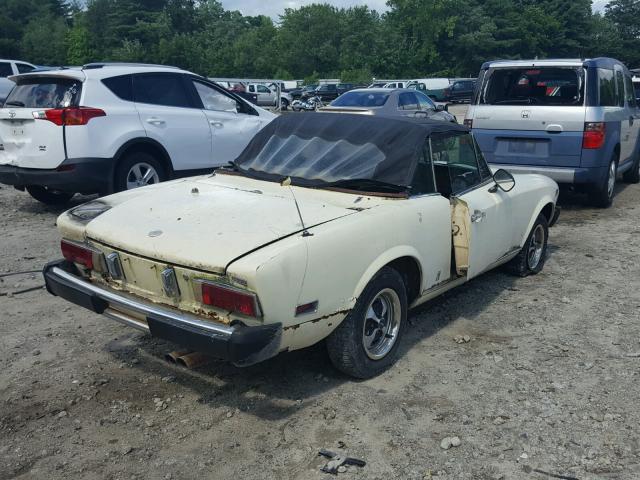 124CS10097385 - 1975 FIAT SPIDER YELLOW photo 4