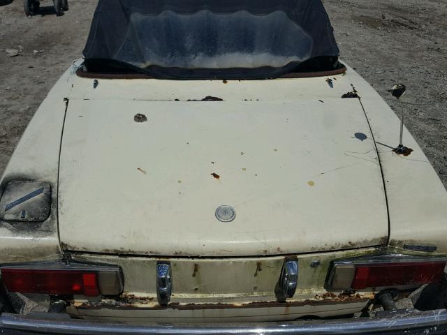 124CS10097385 - 1975 FIAT SPIDER YELLOW photo 6