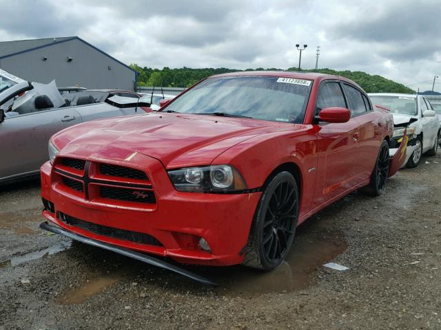 2B3CL5CT4BH571692 - 2011 DODGE CHARGER R/ RED photo 2