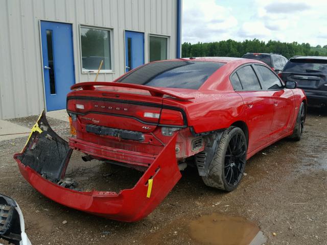 2B3CL5CT4BH571692 - 2011 DODGE CHARGER R/ RED photo 4