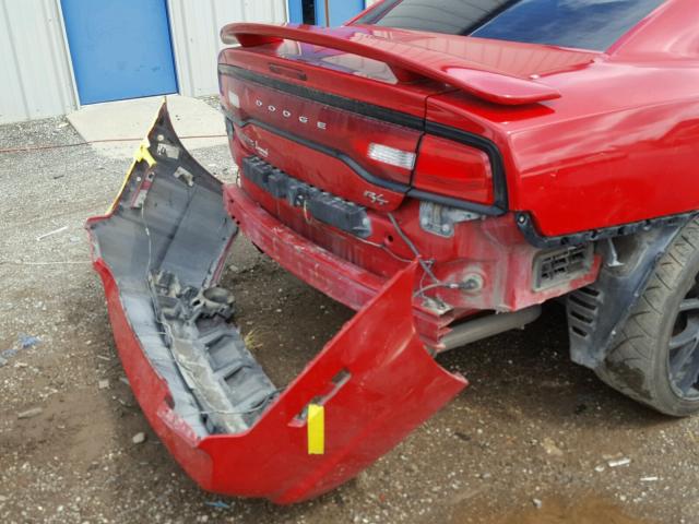 2B3CL5CT4BH571692 - 2011 DODGE CHARGER R/ RED photo 9