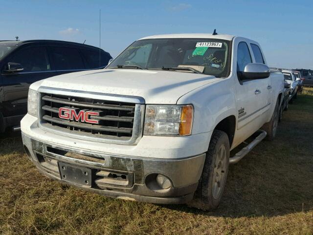 3GTP1VE00BG151257 - 2011 GMC SIERRA C15 WHITE photo 2